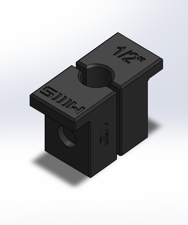 1/2" Shaft Clamp (12.7 mm) for Fox & RockShox