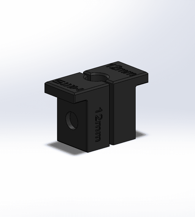 12 mm Shaft Clamp - MTB Suspension Tool - Shockwave Parts