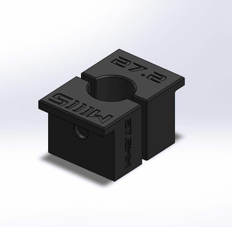27.2mm Dropper Post Shaft Clamp - Shockwave Parts