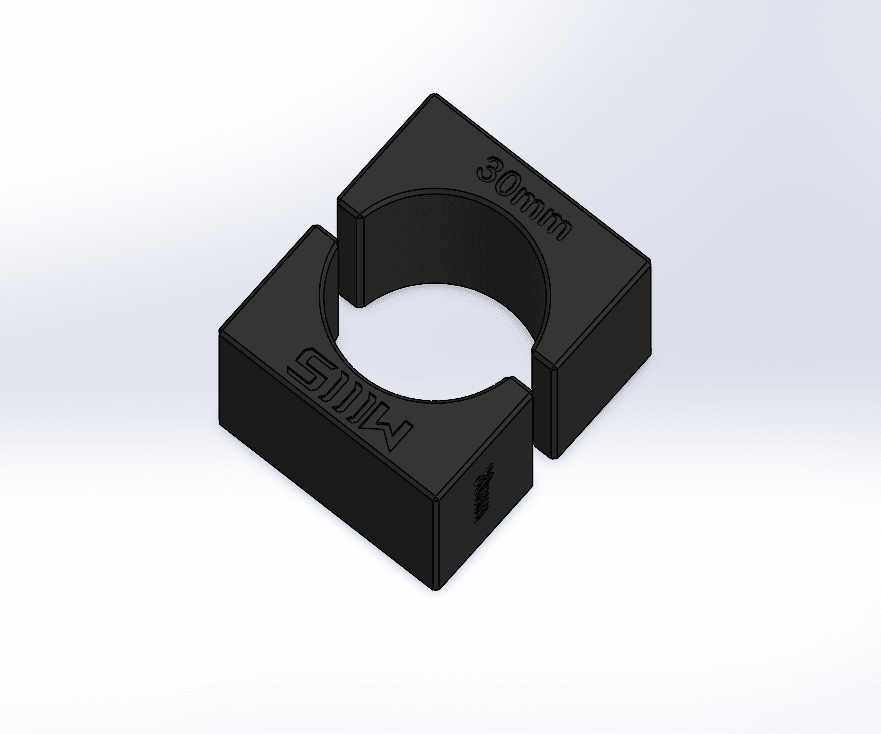 30mm shaft clamp (DVO Air Assembly - MTB Suspension Clamp - Shockwave Parts