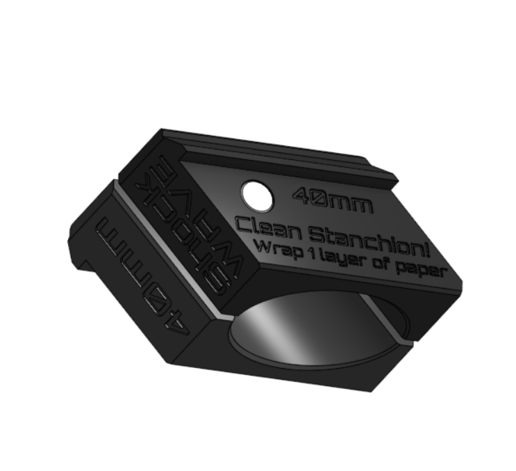 40mm Stanchion Clamp Straight/Angled