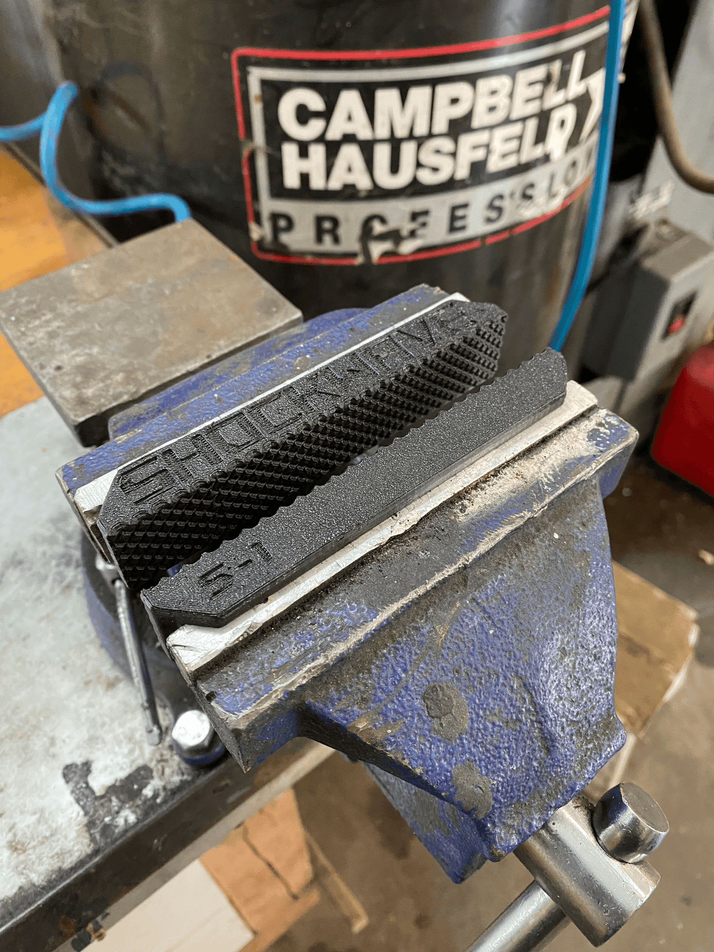 Custom Soft Jaws for Suspension Work | Magnetic Vise Inserts - Shockwave Parts