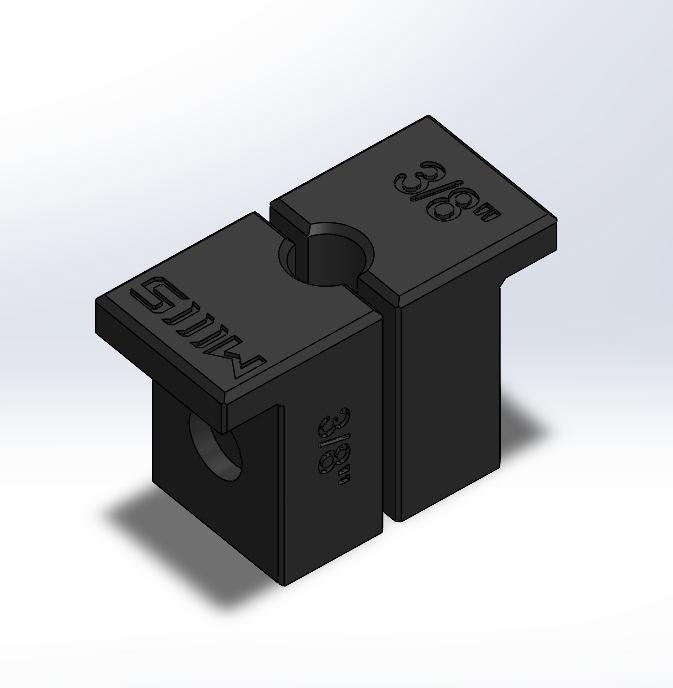 9.5 mm-3/8" Shaft Clamp