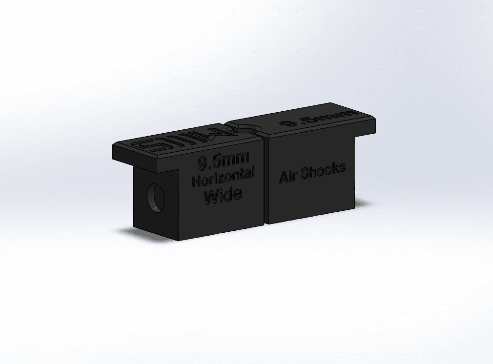 9.5mm Wide Shaft Clamp for Cane Creek Shocks - Shockwave Parts