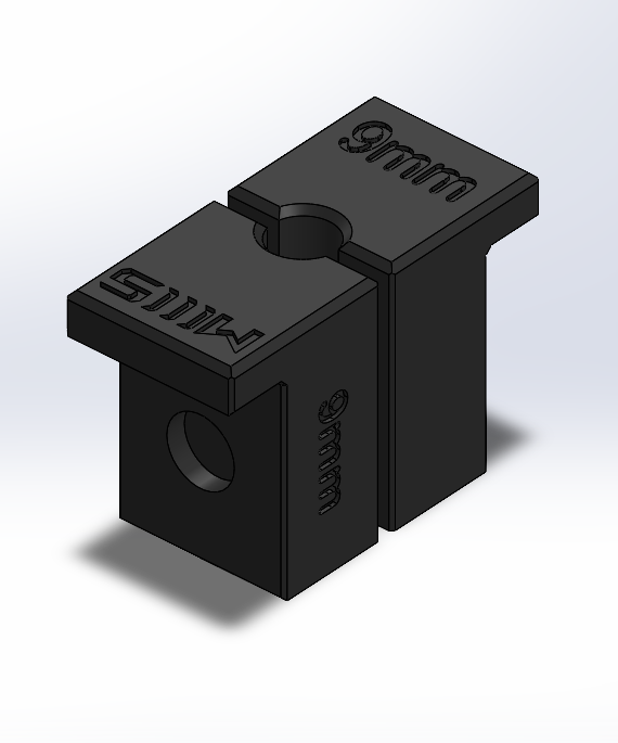 9 mm Shaft Clamp for FOX X2 Shocks