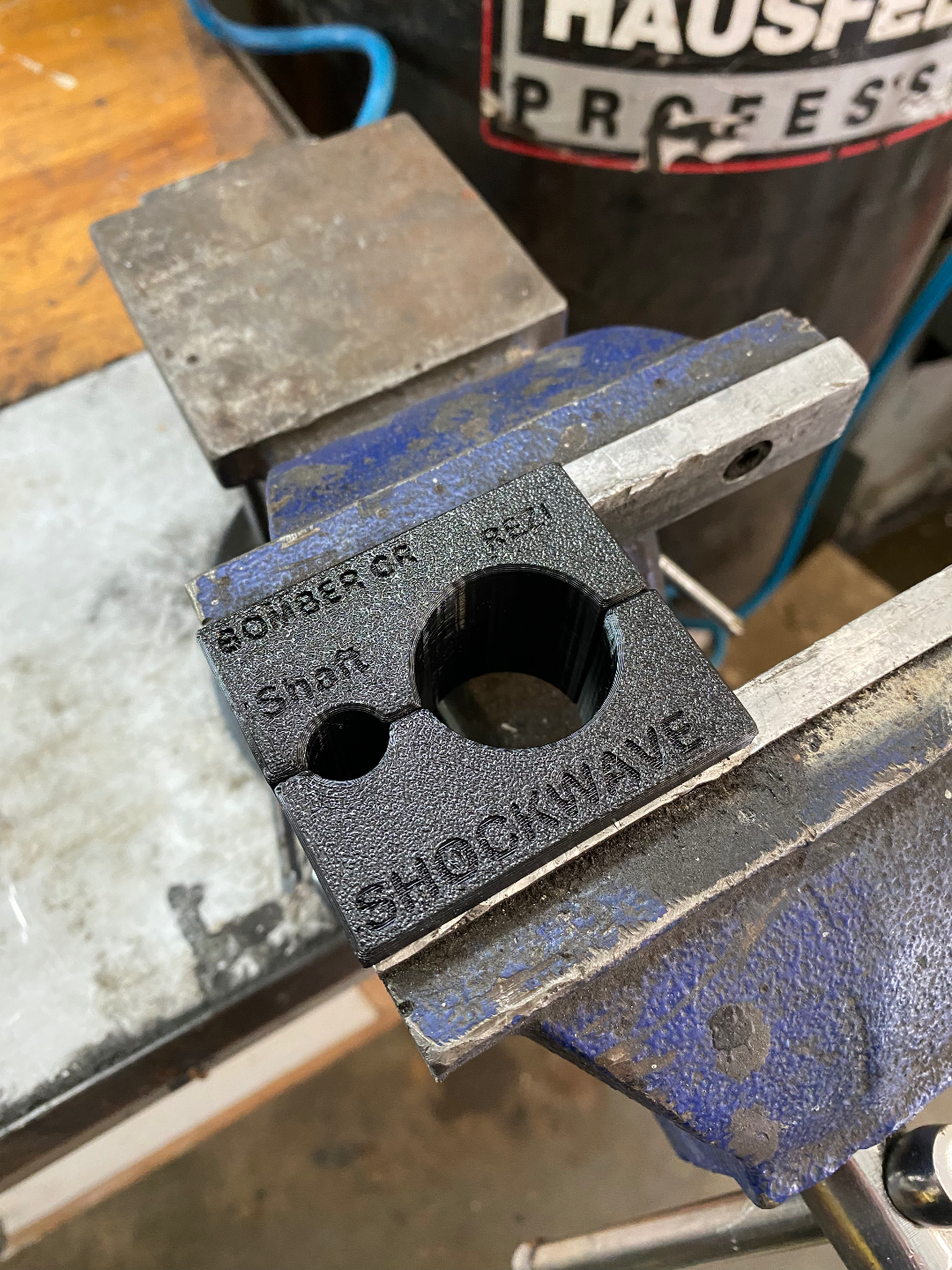 Marzocchi Bomber CR / FOX VAN Shaft Clamp (1/2") - Shockwave Parts