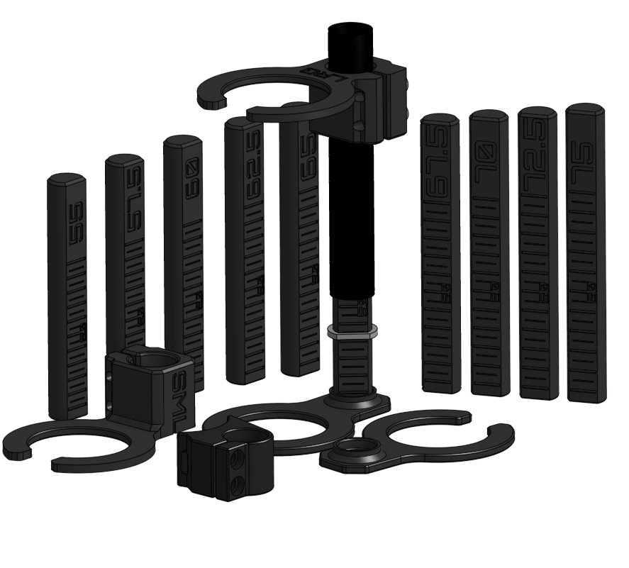 CoilTracker Pro | Carbon Fiber Coil Shock Travel Indicator