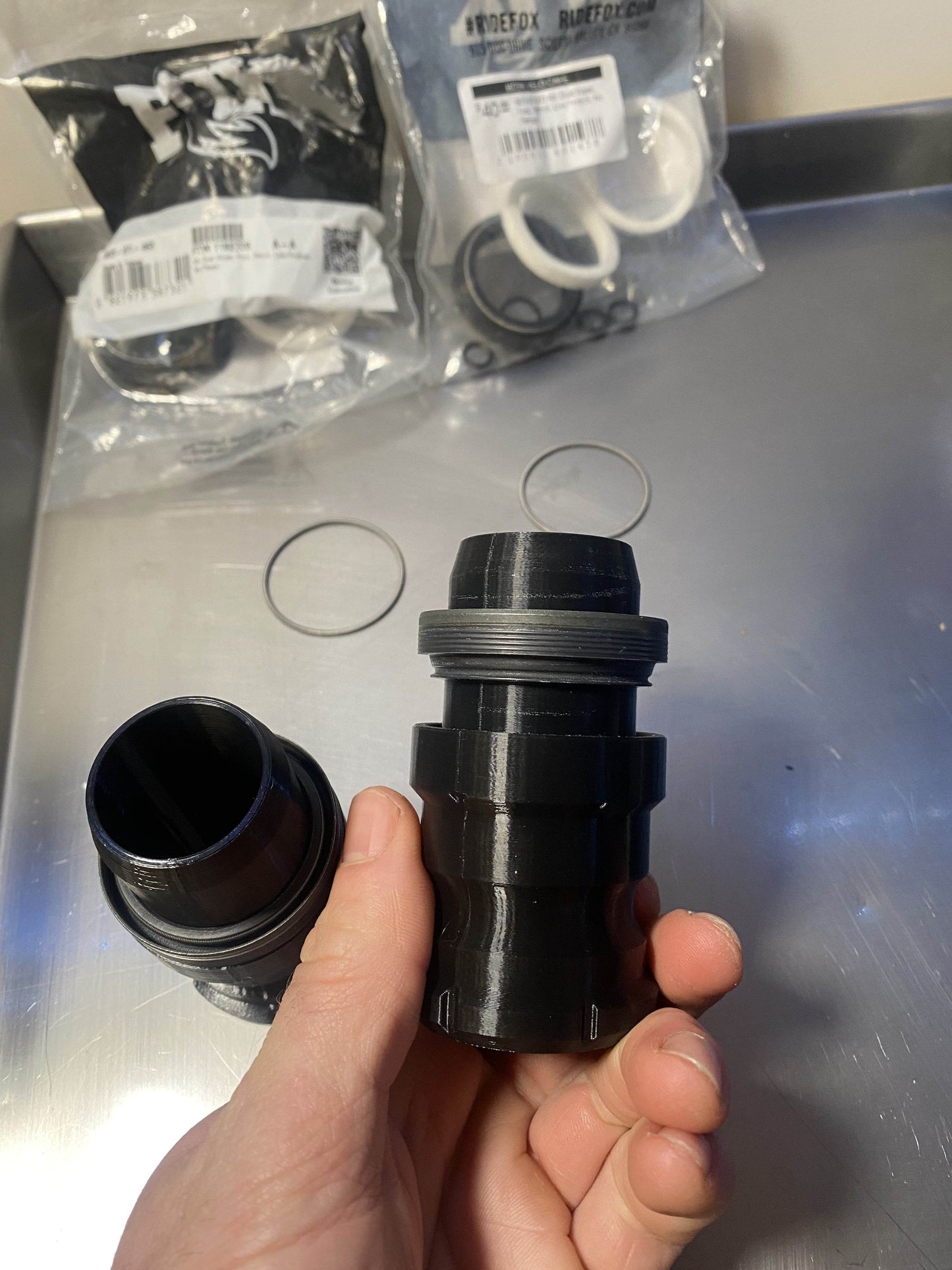 Fox Fork Lower Leg Service Tools + Dust Wiper Press - Shockwave Parts