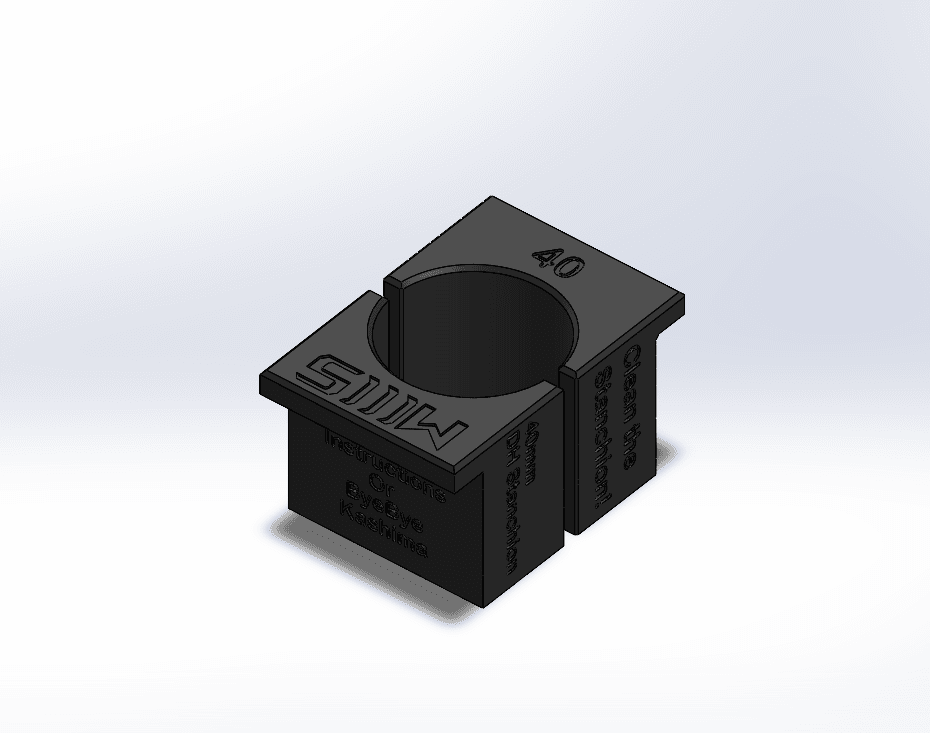 40mm DH Stanchion Clamp - Shockwave Parts
