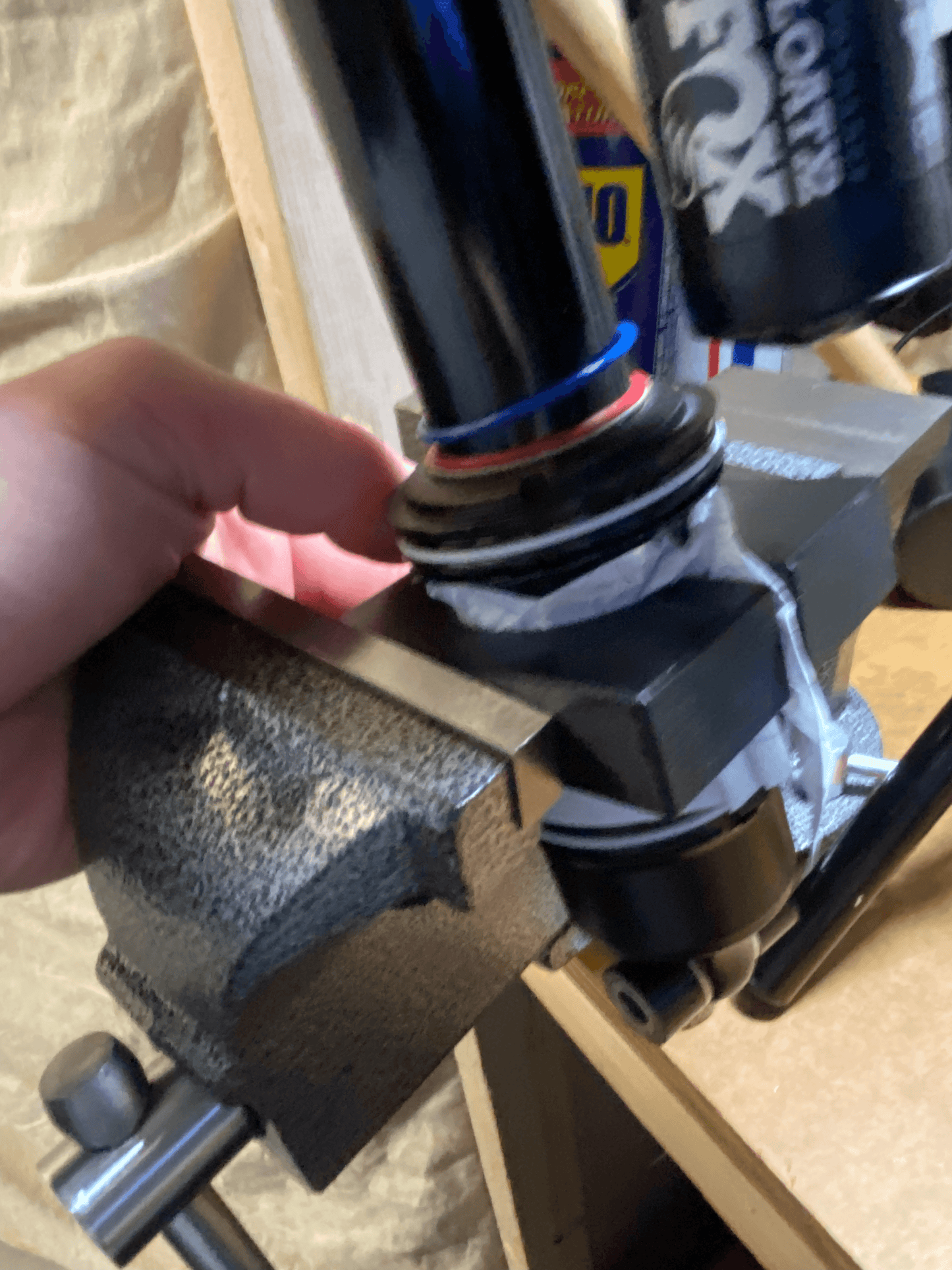 Float X2 Inner Air Can Clamp (2016–2026+) - Shockwave Parts