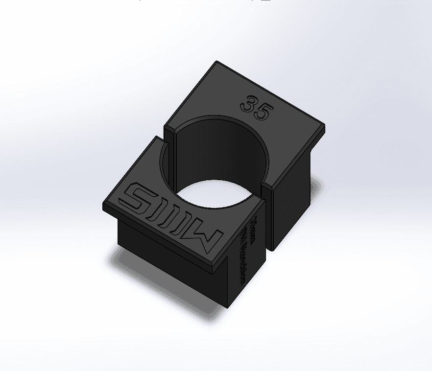 35mm Shaft Clamp for Fork Stanchions - Shockwave Parts