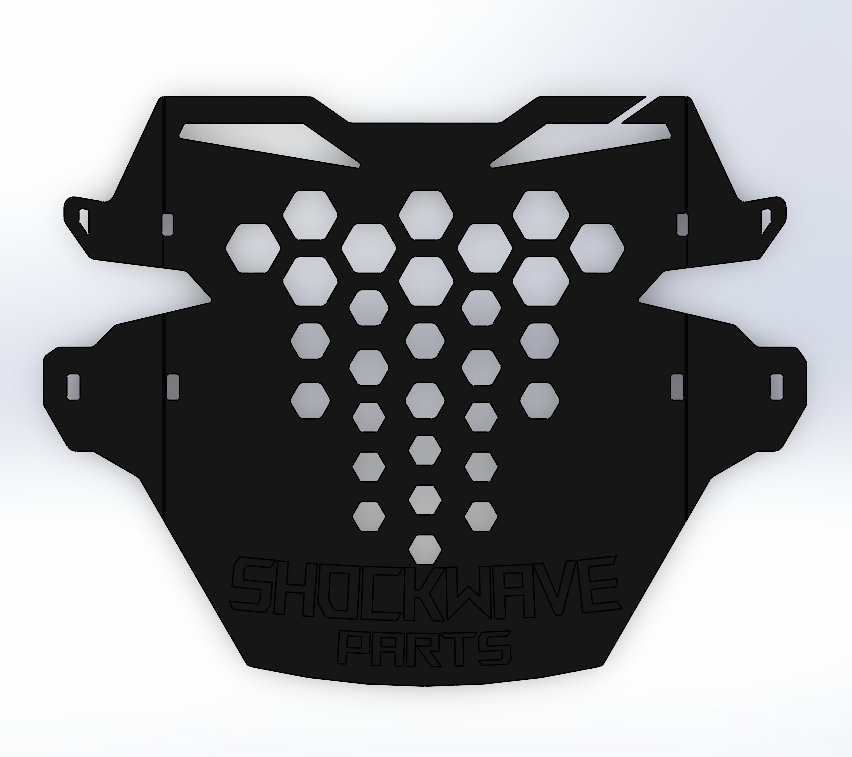 MTB Number Plate