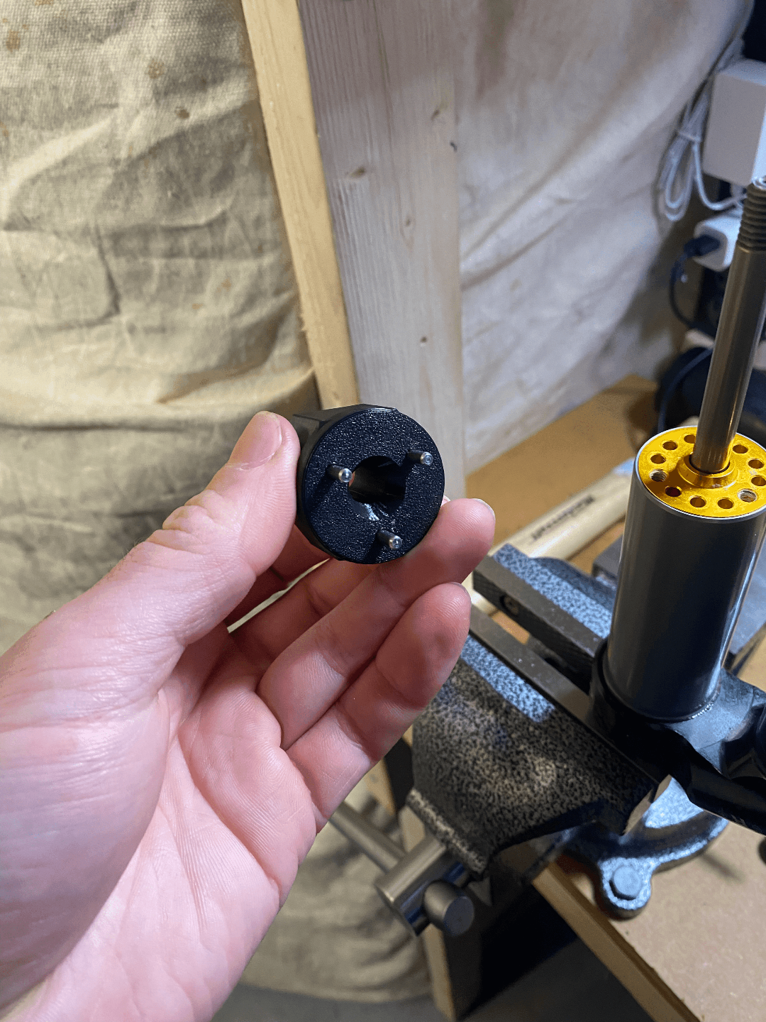 DB CS Air 3-Pin Sealhead Socket | Cane Creek Shock Tool - Shockwave Parts