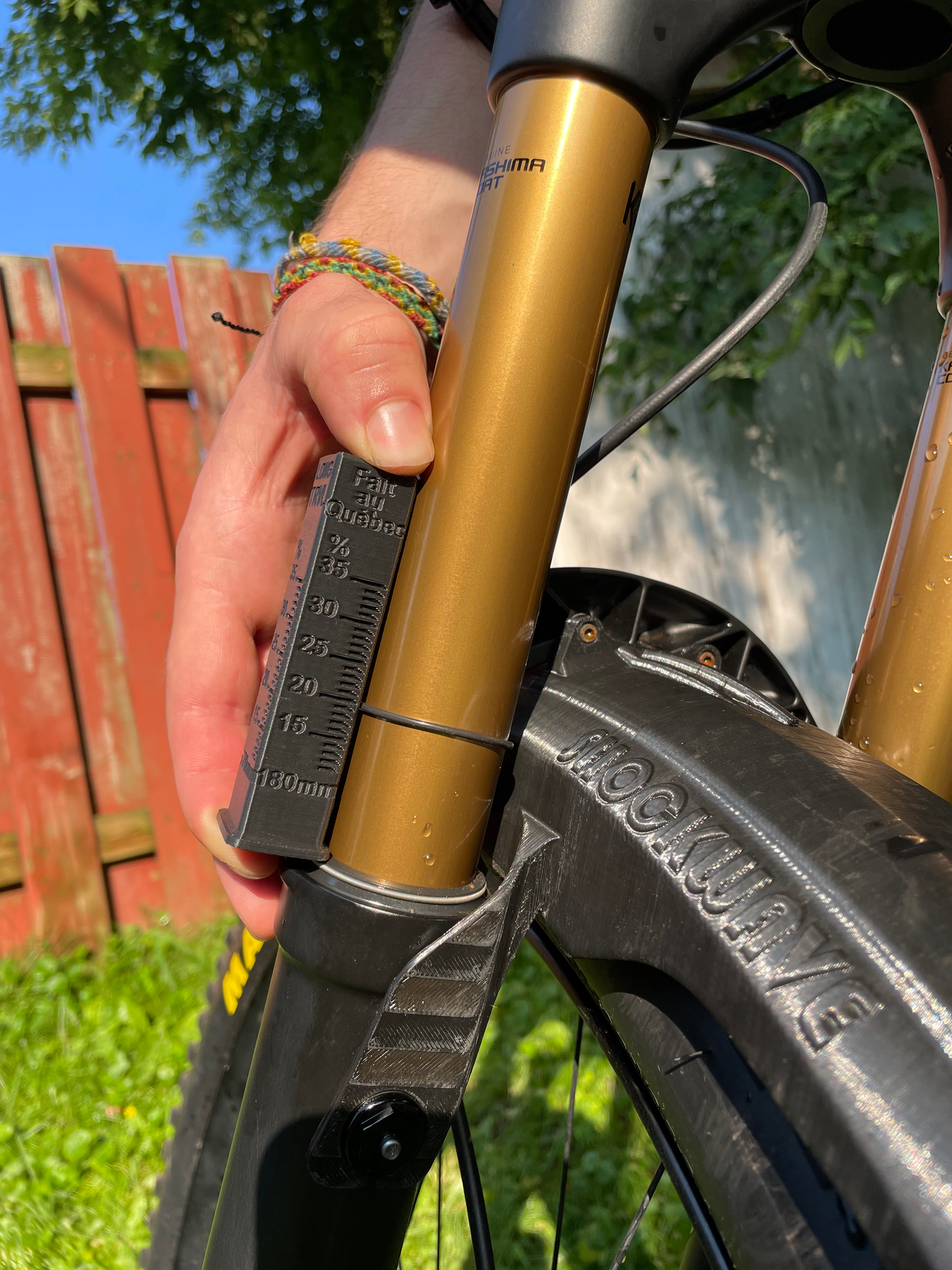MTB Fork SAG Tool Quick & Accurate Suspension Setup