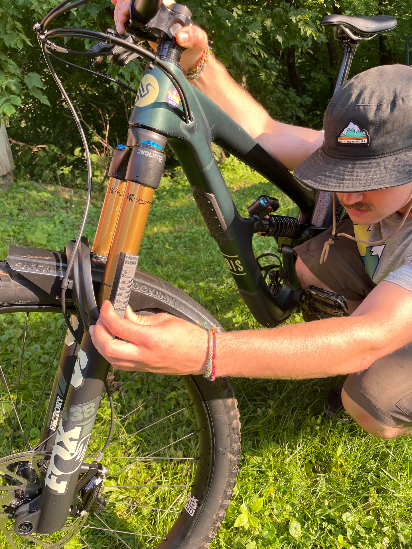 MTB Fork SAG Tool Quick & Accurate Suspension Setup