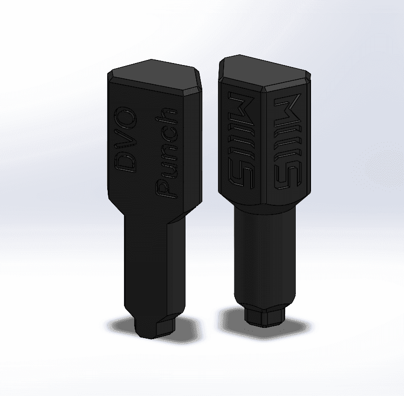 DVO Fork Shaft Punches - Shockwave Parts