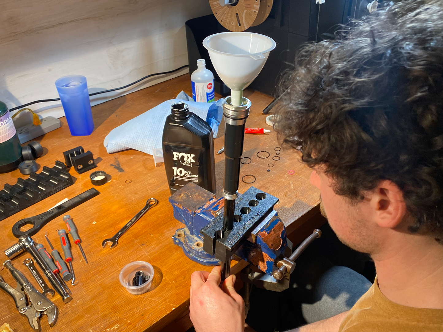 Cheap quality tools tested in Quebec for mountain bike suspension made by shockwave parts. Shockwave 3D printed tools.