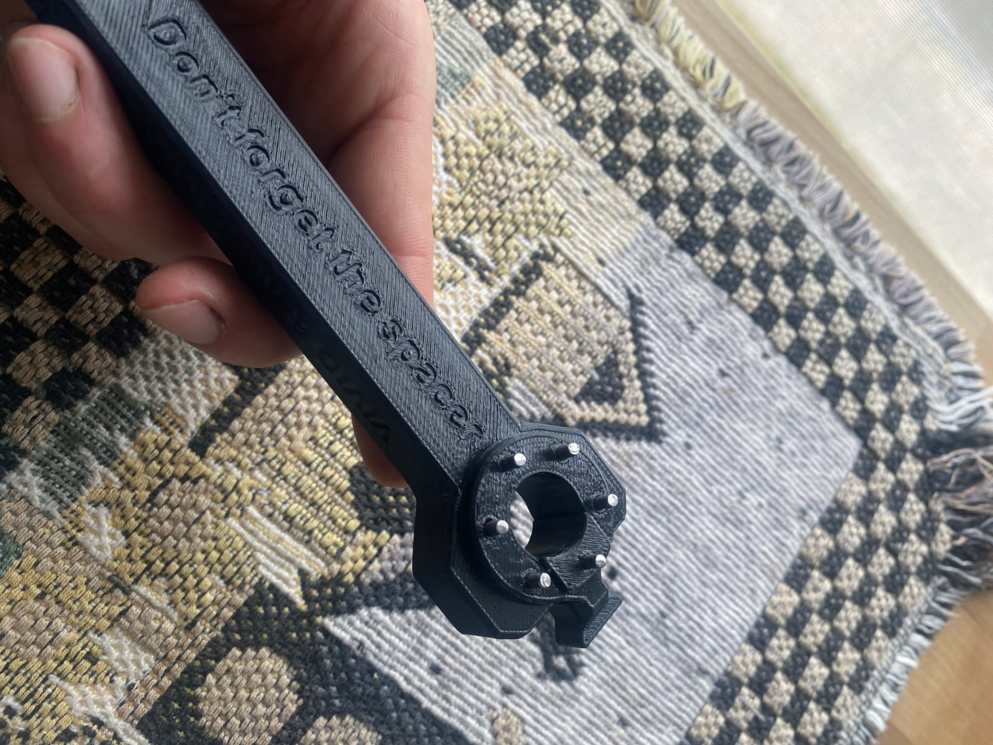 Cheap quality tools tested in Quebec for mountain bike suspension made by shockwave parts. Shockwave 3D printed tools.