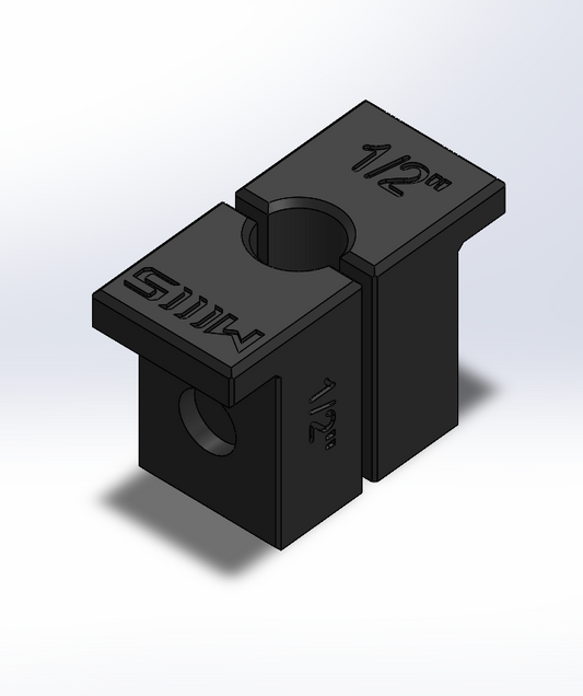 1/2" Shaft Clamp (12.7 mm) for Fox & RockShox