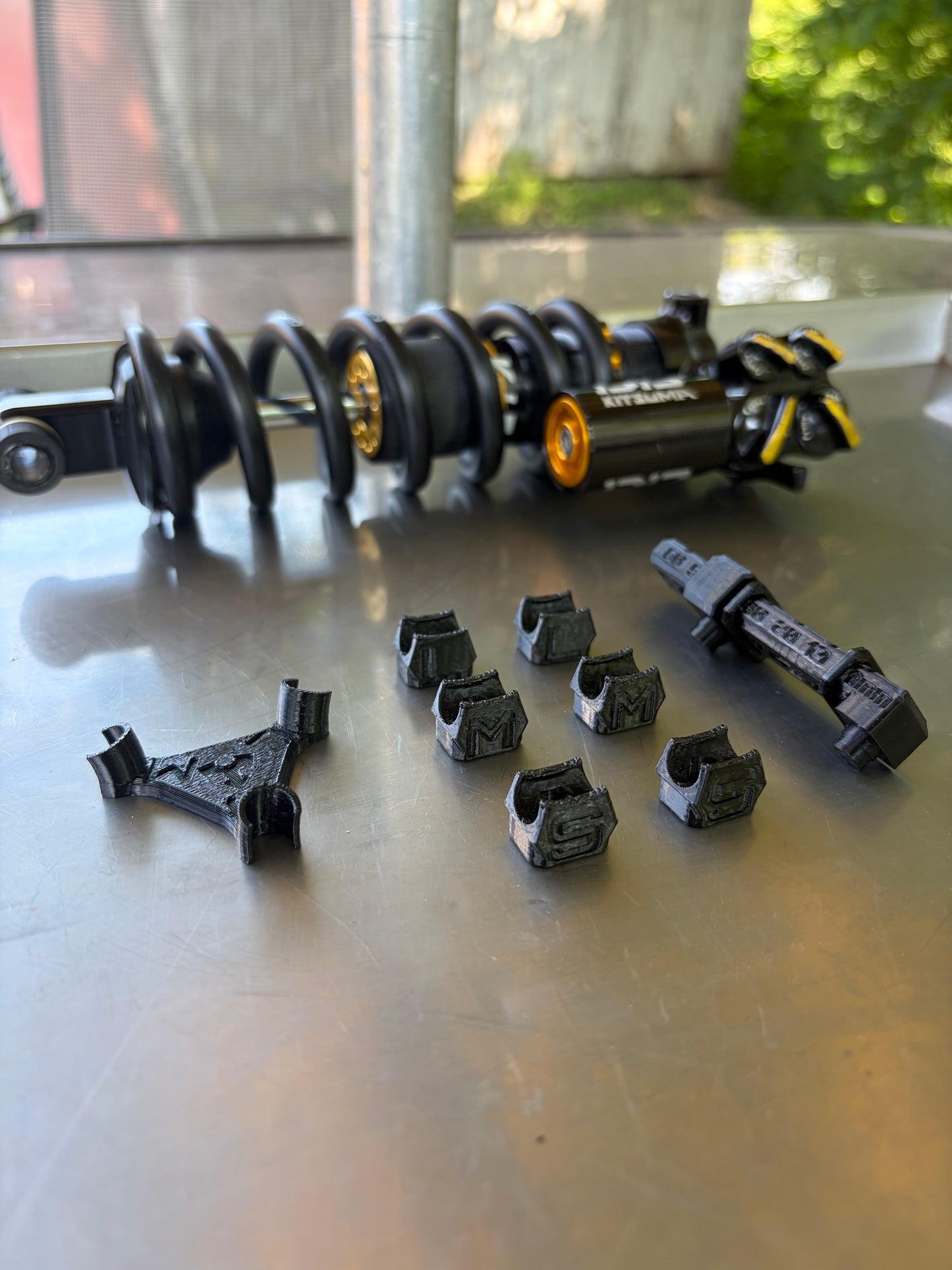 CoilTracker Clip DH | Downhill Coil Shock Travel Indicator