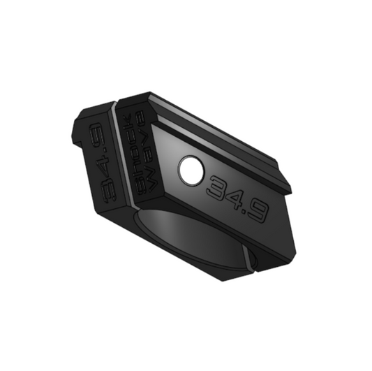 34.9mm Dropper Post Shaft Clamp | Straight/Angled