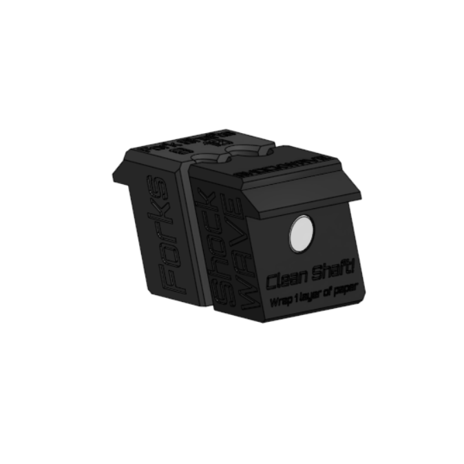 Universal 8mm + 10mm Fork Shaft Clamp | Angled Version
