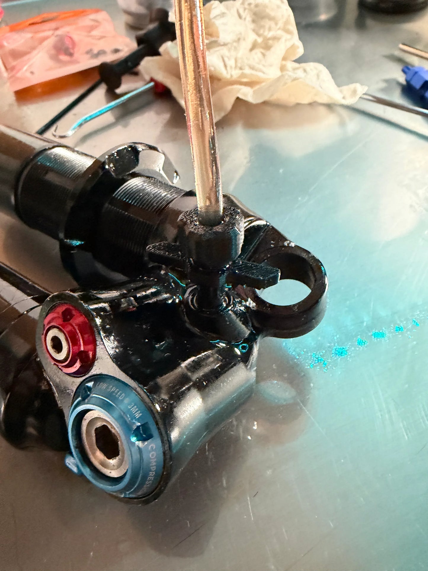Fox X2 Bleed Adapter - Shockwave Parts
