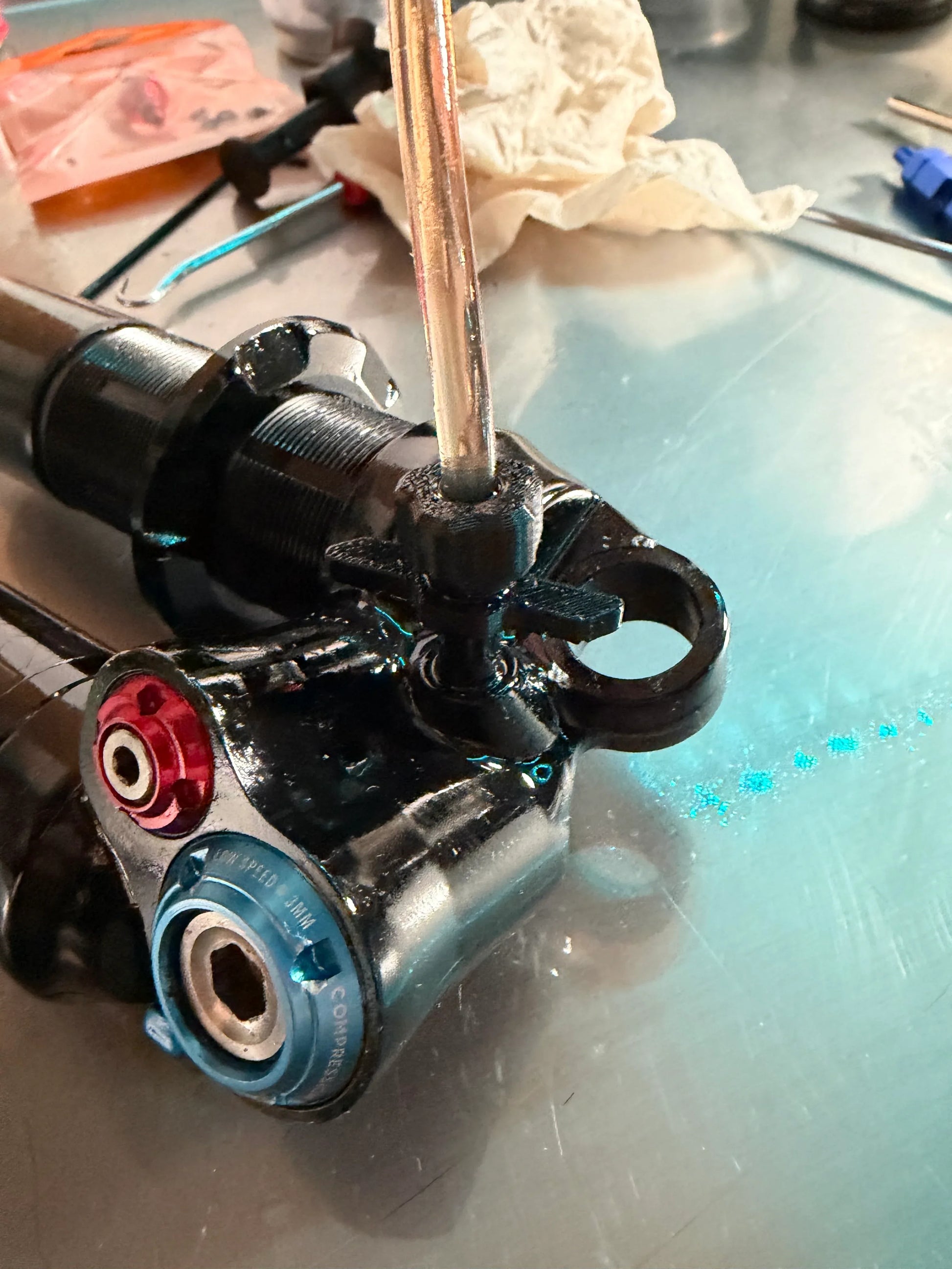 Fox X2 Bleed Adapter - Shockwave Parts