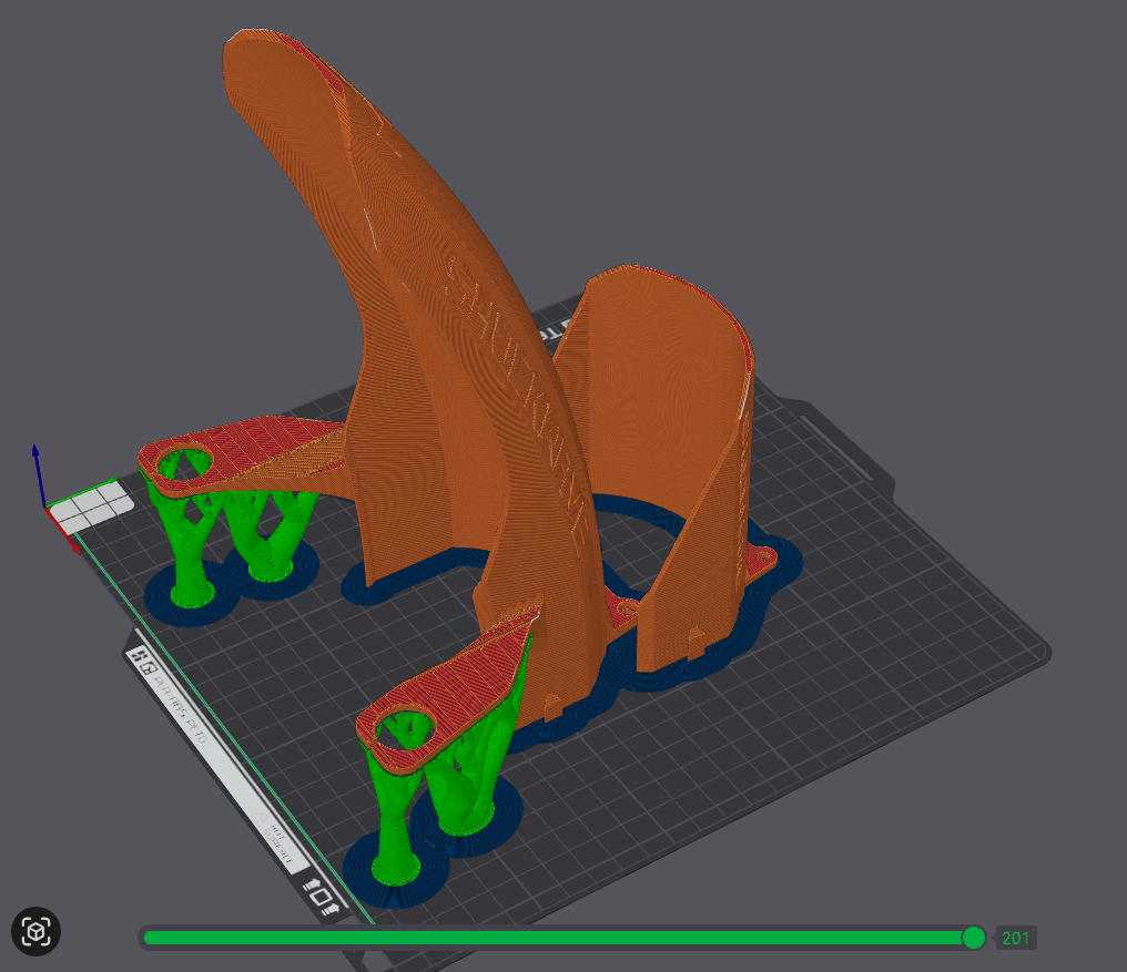 Digital STL | Made for Fox🦊 36/38 Fender XL [Shockwave design] - Shockwave Parts