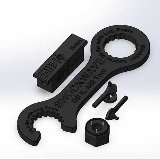 Cheap mtb tools by shockwave parts 3D printed in Canada. Shockwave MTB