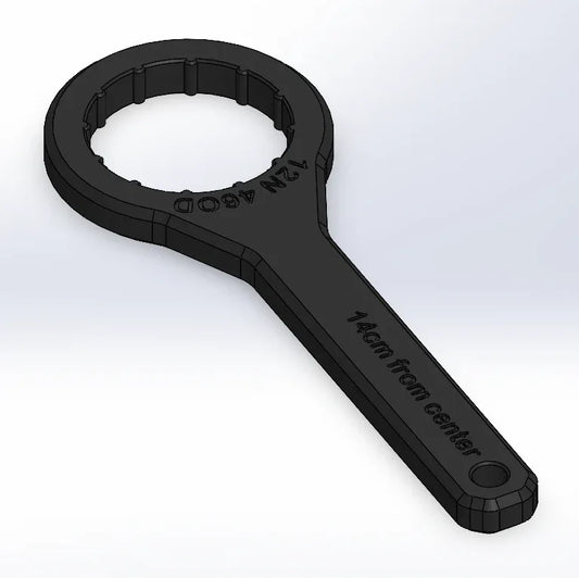 Open 12 Notch x 46mm (BSA30) | For Suspension Use - Shockwave Parts