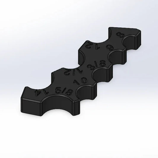 Universal Shaft Diameter Gauge - Shockwave Parts