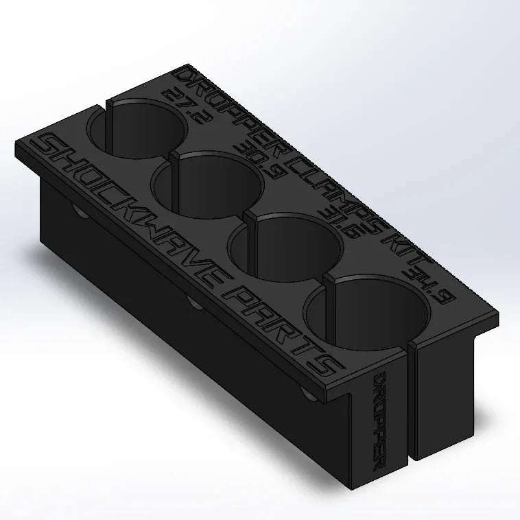 Dropper Post Shaft Clamps Full Set - Shockwave Parts