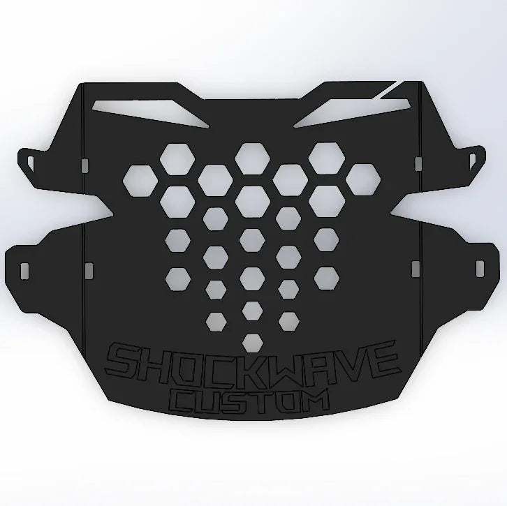 MTB Number Plate - Shockwave Parts
