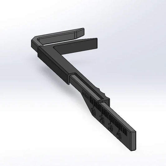 Tunnel Finger Caliper | Rear Shock Sag in Tight Frames - Shockwave Parts