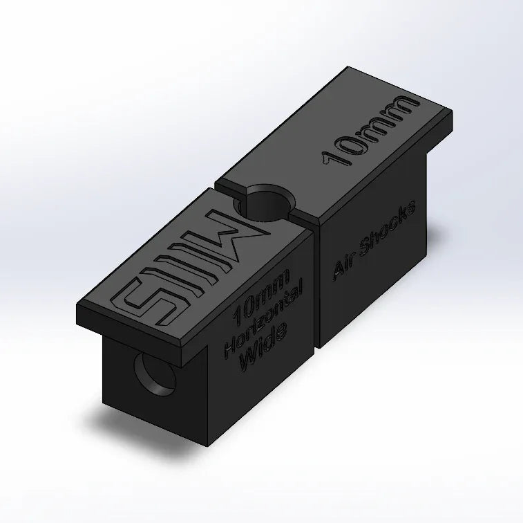 10mm Horizontal Shaft Clamp for MTB Air Shocks - Shockwave Parts