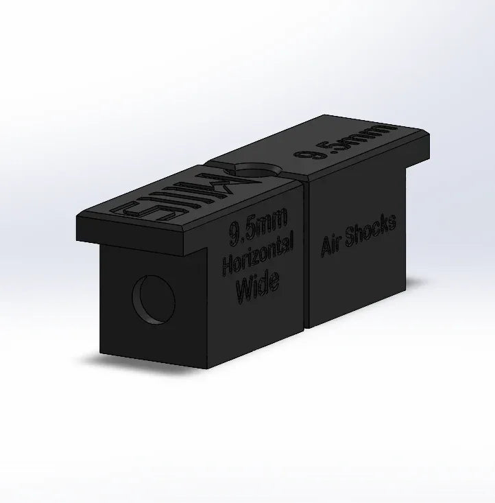 9.5mm Wide Shaft Clamp for Cane Creek Shocks - Shockwave Parts