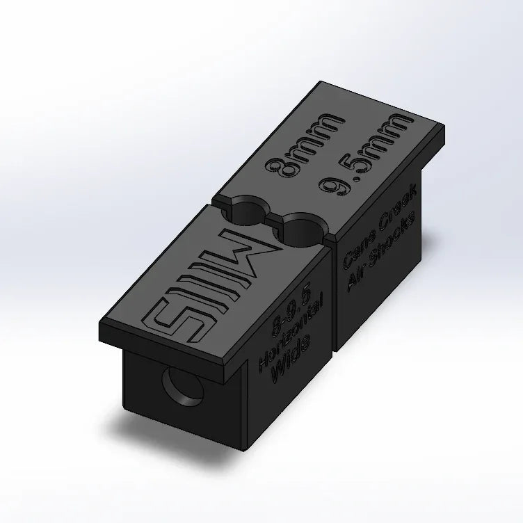 8mm-9.5mm Wide Shaft Clamp for air Shocks - Shockwave Parts