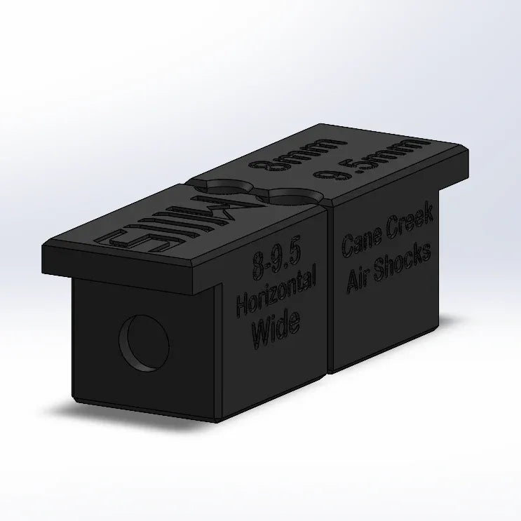 8mm-9.5mm Wide Shaft Clamp for air Shocks - Shockwave Parts