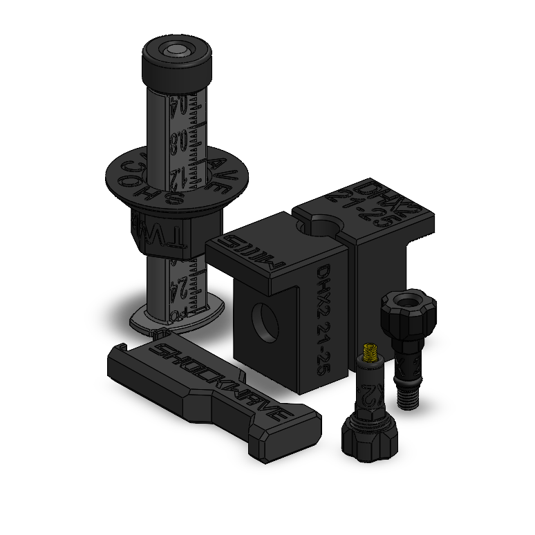 Kit d’outils DIY pour rebuild du Fox DHX2 2021-2025