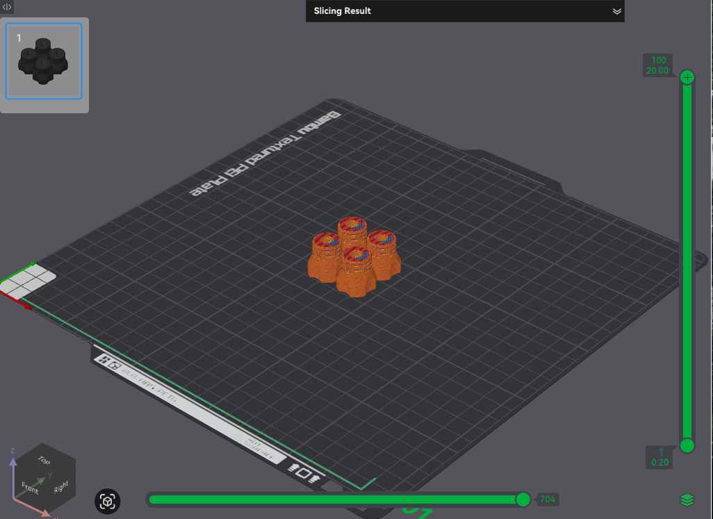 Digital STL (Print yourself) | Caliper Bolt Retainer Nuts