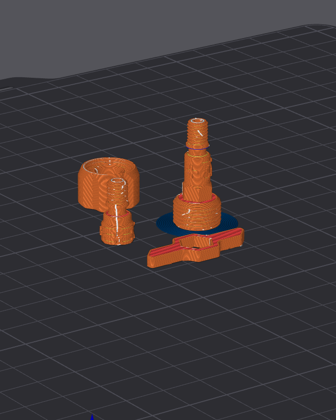 Digital STL (Print yourself) | Float X 2022+ Bleed Adapters