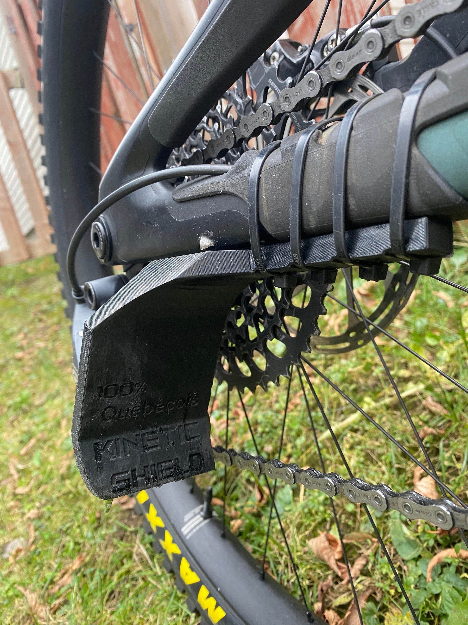 Digital STL | Derailleur Shield Protector - Shockwave Parts