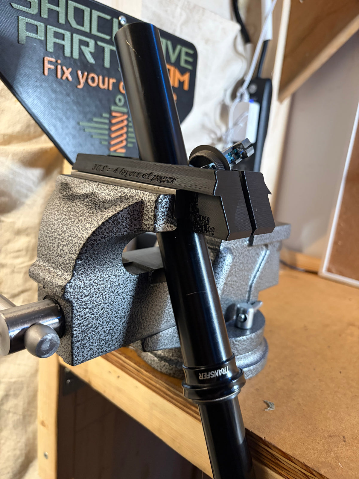 Dropper Post Shaft Clamps Full Set