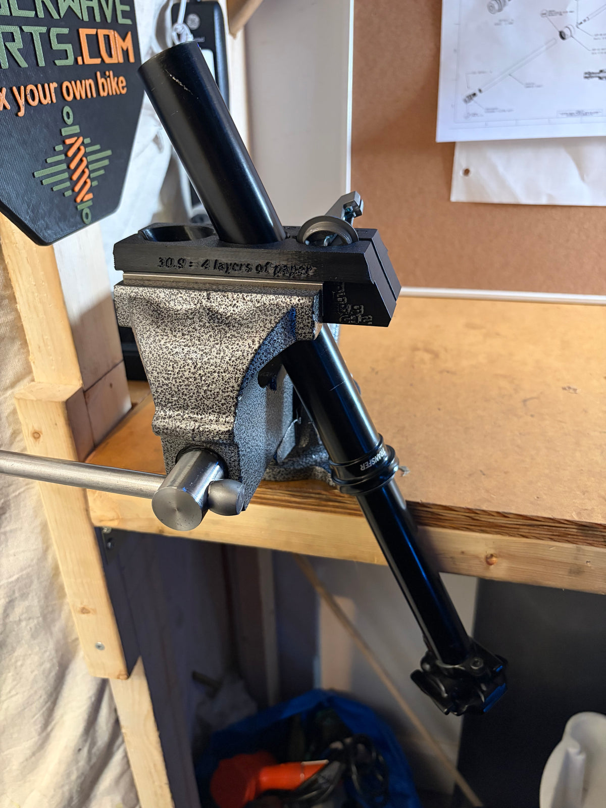 Dropper Post Shaft Clamps Full Set