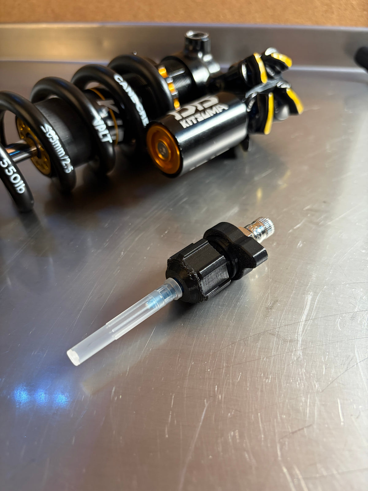 Adaptateur à aiguille pour pompe à shock | Pressurisation IFP et bladder