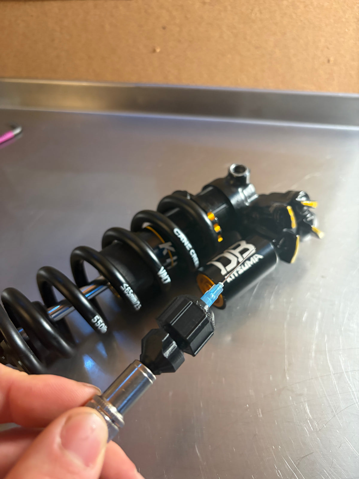 Digital STL (Print yourself) | Shock Pump Needle Adapter
