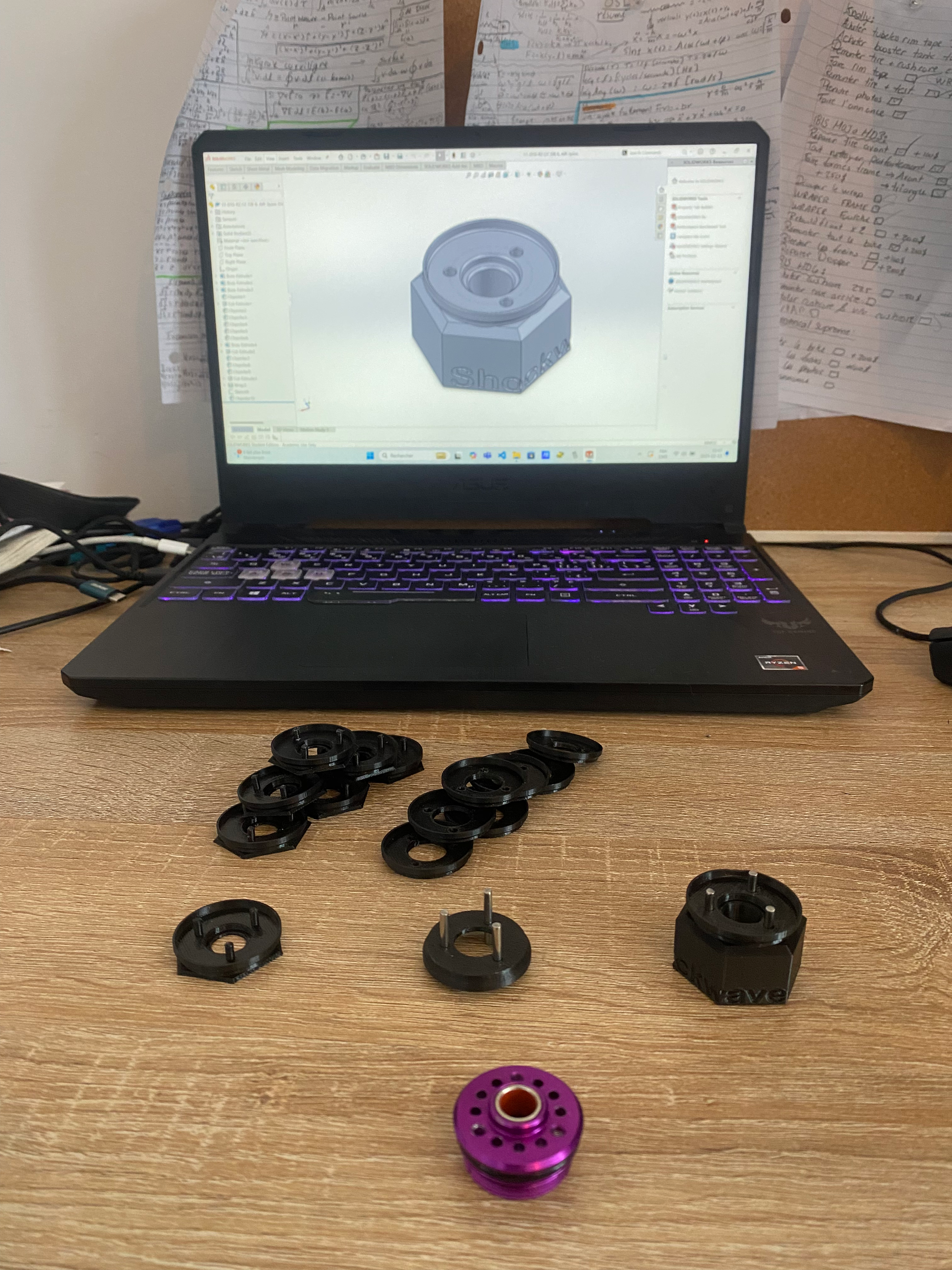 Home mechanic Cheap quality tools tested in Quebec for mountain bike suspension made by shockwave parts. Shockwave 3D printed tools.