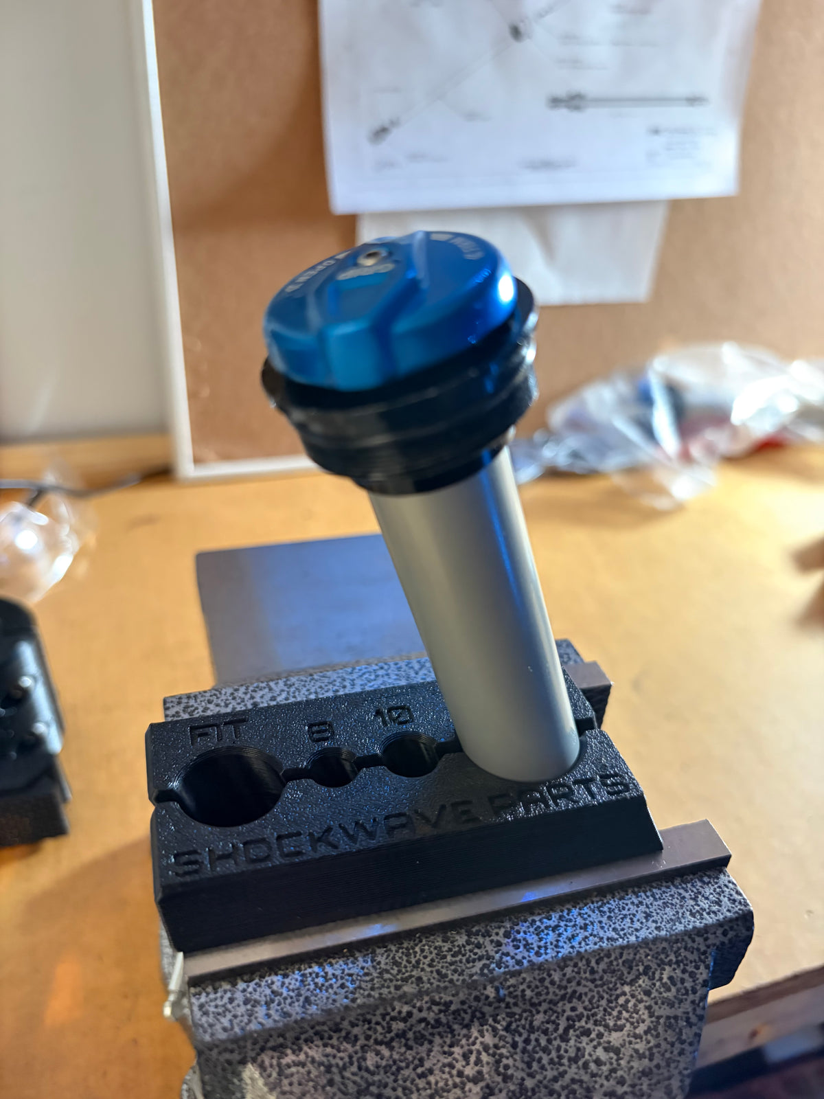 Fox Fork Damper Ultimate Clamp Set | Angled Version