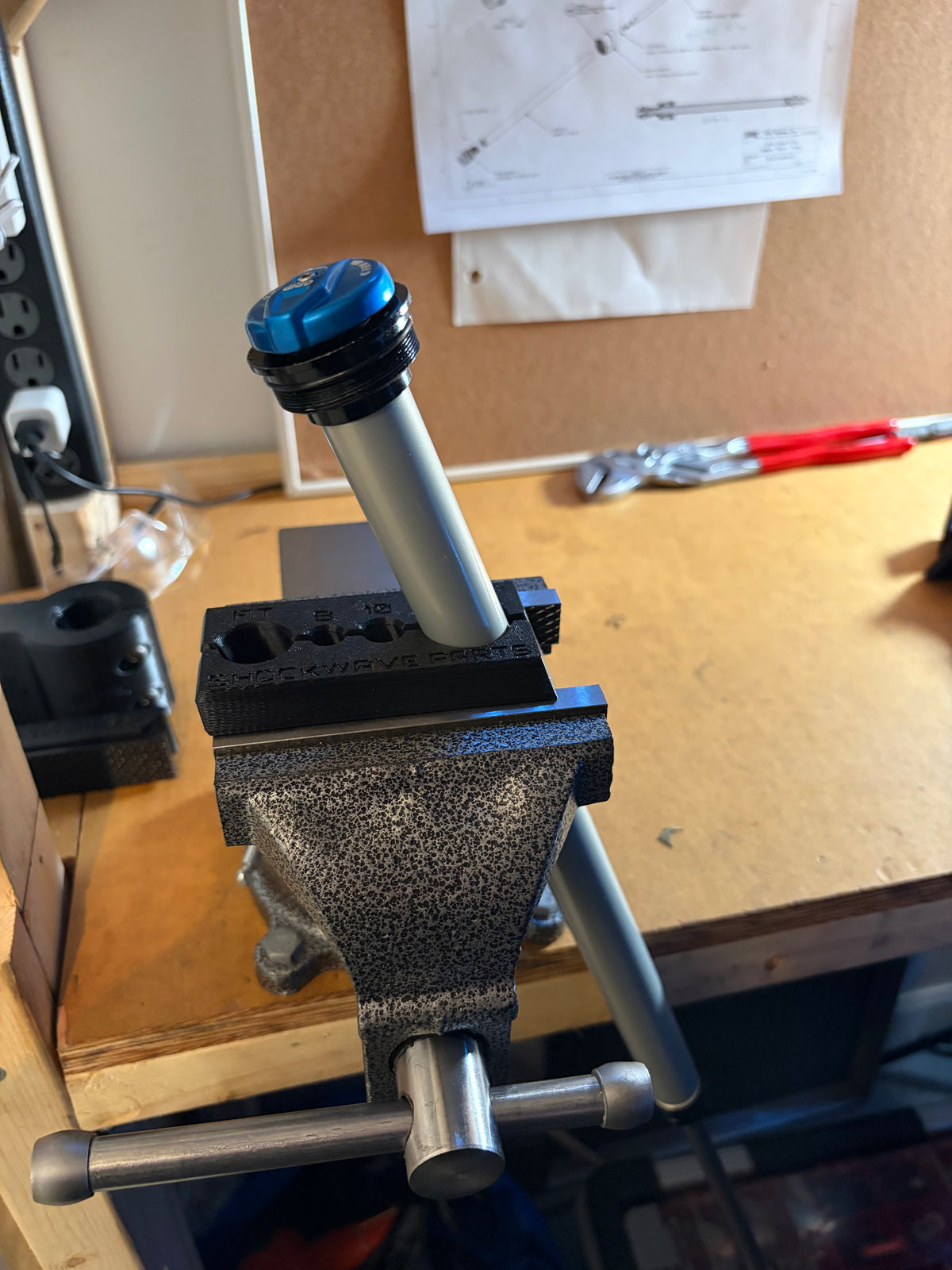 Fox Fork Damper Ultimate Clamp Set | Angled Version